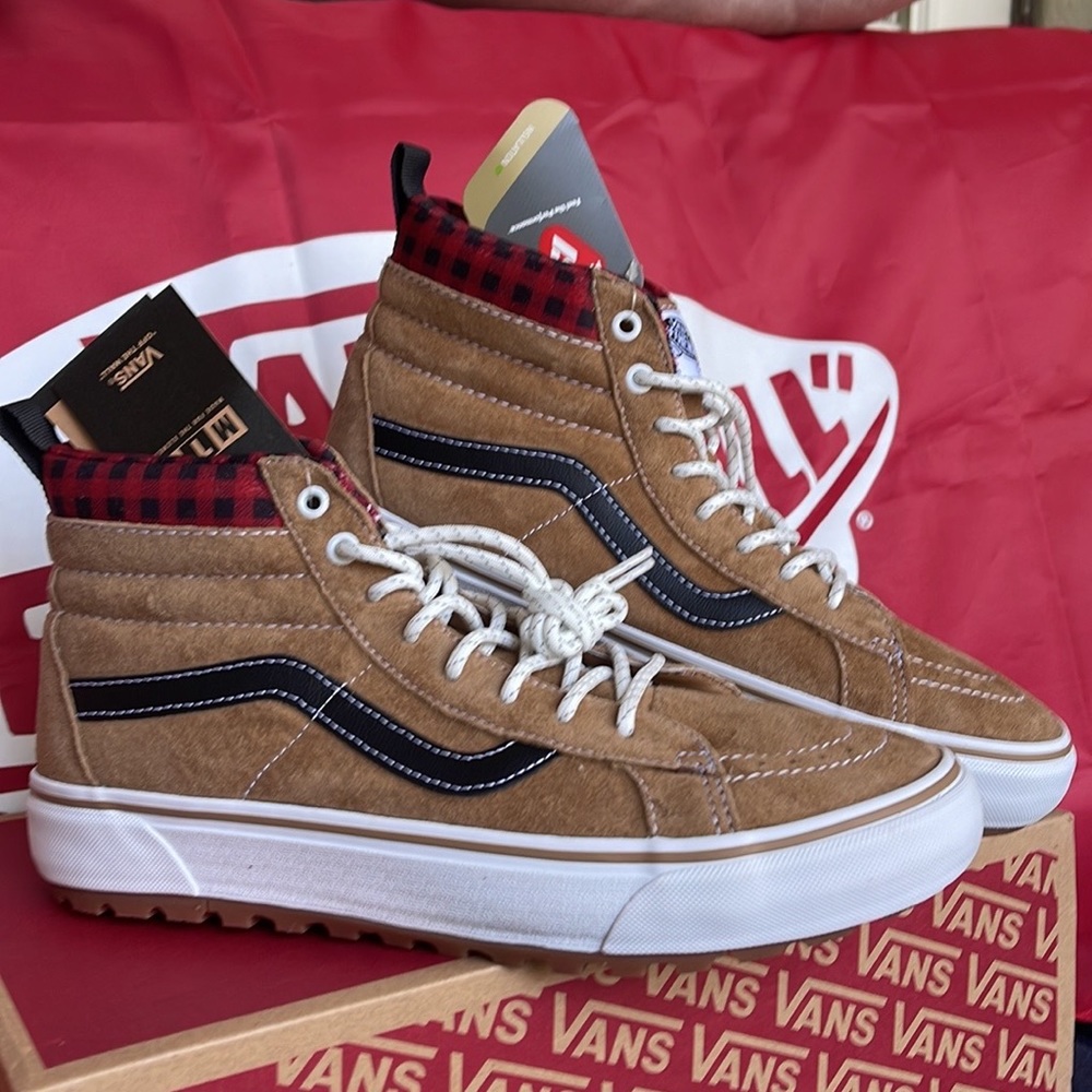 Vans Sk8-Hi Mte-1
Plaid Brown/Black
VNOA5HZYY49 Men’s boots - Picture 3 of 16